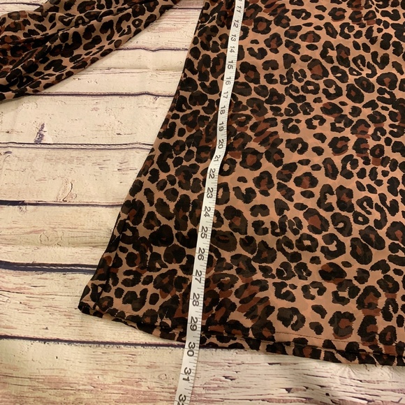 Show Me Your MuMu Leopard Dress/Oversized Top - Picture 5 of 7